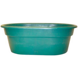 30 Gallons, 35-1/2"L x 25"W x 12"H, Aqua Green