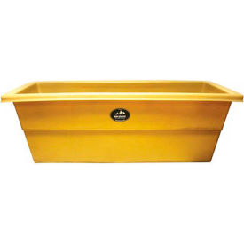 Stock Tank/Feed Bunk, 75 Gallons, 54"L x 26"W x 18"H, Black