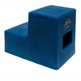 2 Step Mounting Step, Blue 19"H