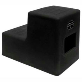 2 Step Mounting Step, Black 19"H