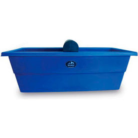 Stock Tank w/Auto Feed, 75 Gallons, 54"L x 26"W x 24"H, Gray