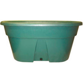 100 Gallons, 50"L x 33-1/4"W x 24-1/4"H, Aqua Green