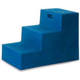 3-Step Mounting Step, Blue, 22-1/2"H
