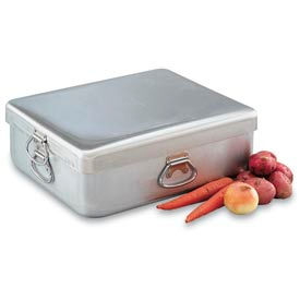 Roast Pan, 42 Qt., Heavy Duty Aluminum, Handles, 20-7/8"X17-3/8"X7"