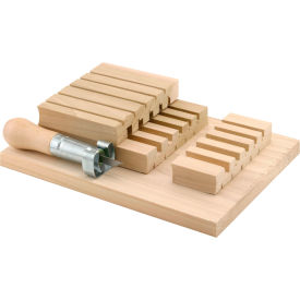 Prime-Line - Screen Frame Notching Jig With Tool, Wood