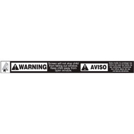 Screen Warning Labels - 100 Pack