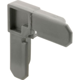 Screen Frame Corner, 3/4" X 3/8", Gray Plastic, 100 Pack