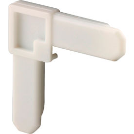 Screen Frame Square-Cut Corner, 3/4" X 5/16", White Plastic, 100 Pack