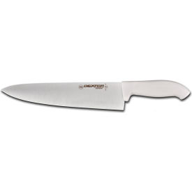 Cook's Knife, High Carbon Steel, Stamped, Black Handle, 10"L