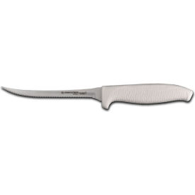 1/2" Scalloped Utility Slicer, High Carbon Steel, Stamped, 5-1/2" Length