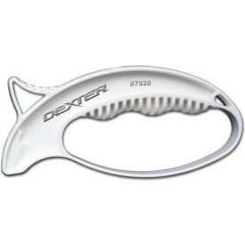 Hand Held Sharpener, White/Black Handle