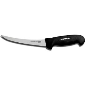 Nar. Curved Boning Knife, High Carbon Steel, Black Handle, 6"L