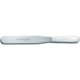 Bakers Spatula, High Carbon Steel, White Handle, 10"L