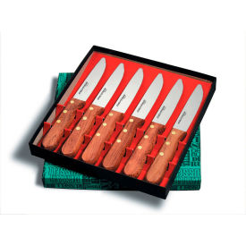 Steak Knife Set, 6 Piece, Jumbo Style, Stamped, 6"L
