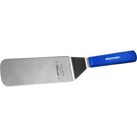 Cake Turner, High Heat, High Carbon Steel, Blue Handle, 8"L x 3"W