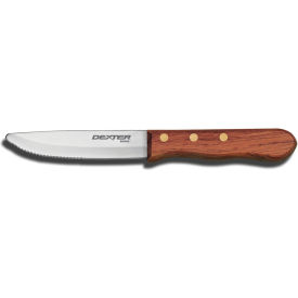 Jumbo Style Steak Knife, High Carbon Steel, Stamped, 4-3/4"L