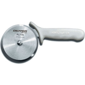 Pizza Cutter, High Carbon Steel, White Handle, 5"L