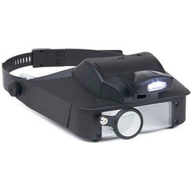 LV-10 LumiVisor LED Lighted 2x/3x/5x/6x Head Worn Magnifier