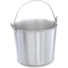 Utility Pail, 16 Qt., Stainless Steel, Handle