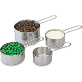4 Piece Measuring Cup Set, Stainless Steel