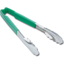 9.5" 1 Piece Utility Tong - Green