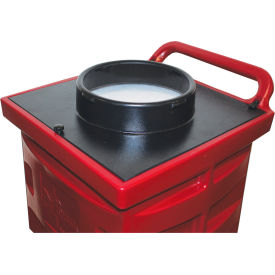 12" Dia. Flanged Intake Door For Novair 1000, 3"L x 18"W x 18"H