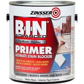 B-I-N Advanced Synthetic Shellac Primer, White Gallon Can