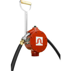 Hand Piston Pump w/ 20" Steel Telescoping Suction Pipe, 20 Gallons per 100 strokes