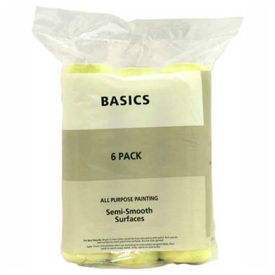 9" Basics Roller Cover, 3/8" Nap, Knit, Semi Smooth, 3 Pack