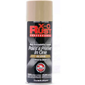 12 oz. Aerosol Rust Preventative Paint & Primer In One, Pebble, Gloss - 125780