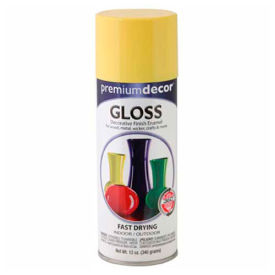 Decorative Gloss Enamel 12 oz. Aerosol Can, Daffodil