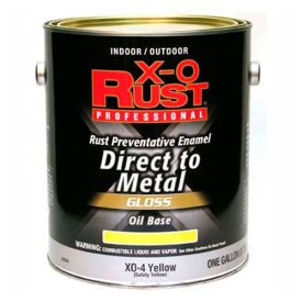 Oil Base DTM Enamel, Gloss Finish, Safety Yellow, Gallon