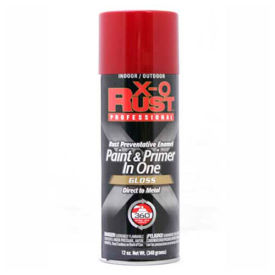 12 oz. Aerosol Rust Preventative Paint & Primer In One, Fiesta Red, Gloss