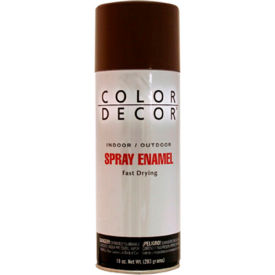 Color Decorative Enamel Spray 10 oz. Aerosol Can, Silver Gloss