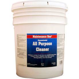 Maintenance One Concentrated All Purpose Cleaner, 5 Gallon Pail.