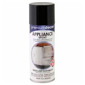 Premium Appliance Epoxy Spray 12 oz. Aerosol Can, Black - 342691