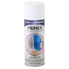 Premium Decorative Enamel Primer 12 oz. Aerosol Can, White