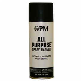 All Purpose Fast Drying Flat Enamel 10 oz. Aerosol Can, Black