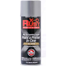 12 oz. Aerosol Rust Preventative Paint & Primer In One, Aluminum, Gloss
