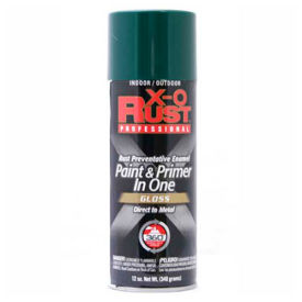 12 oz. Aerosol Rust Preventative Paint & Primer In One, Hunter Green, Gloss