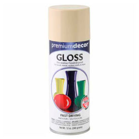 Premium Decorative Gloss Enamel 12 oz. Aerosol Can, Almond