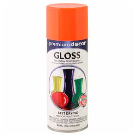 Decorative Gloss Enamel 12 oz. Aerosol Can, Banner Orange • 792462
