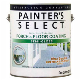 Painter's Select Urethane Fortified Semi-Gloss Porch & Floor Coating, Medium Gray, Gallon