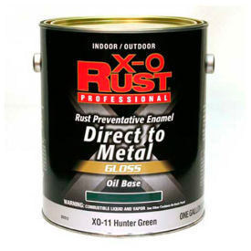 Oil Base DTM Enamel, Gloss Finish, Hunter Green, Gallon