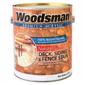 100% Acrylic Natural Deck, Siding & Fence Wood Stain, Cedartone, Gallon