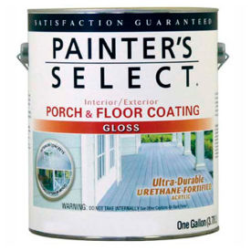Painter's Select Urethane Fortified Gloss Porch & Floor Coating, Light Gray, Gallon