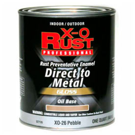 Oil Base DTM Enamel, Gloss Finish, Pebble, Quart