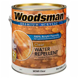 100% Acrylic Latex Water Repellant, Clear, Gallon