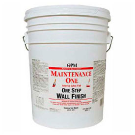 Maintenance One Paint & Primer, One Step Paint, Flat Finish, Contractor White, 5-Gallon