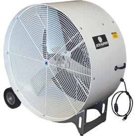 36" Totally Enclosed Mobile Drum Fan, 11,700 CFM, 2 HP